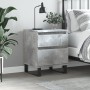 Concrete gray engineered wood bedside table 40x35x50 cm by vidaXL, Nightstands - Ref: Foro24-830692, Price: 49,95 €, Discount: %