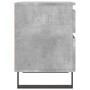 Concrete gray engineered wood bedside table 40x35x50 cm by vidaXL, Nightstands - Ref: Foro24-830692, Price: 49,95 €, Discount: %