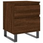 Nightstands 2 pcs oak brown engineered wood 40x35x50 cm by vidaXL, Nightstands - Ref: Foro24-830699, Price: 80,91 €, Discount: %