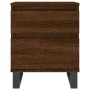 Nightstands 2 pcs oak brown engineered wood 40x35x50 cm by vidaXL, Nightstands - Ref: Foro24-830699, Price: 80,91 €, Discount: %