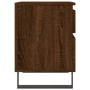 Nightstands 2 pcs oak brown engineered wood 40x35x50 cm by vidaXL, Nightstands - Ref: Foro24-830699, Price: 80,91 €, Discount: %