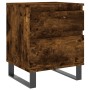 Nightstands 2 pcs engineered wood smoked oak 40x35x50 cm by vidaXL, Nightstands - Ref: Foro24-830695, Price: 78,24 €, Discoun...