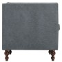 Set de sofá Chesterfield 2 piezas tapizado de tela gris de vidaXL, Sofás - Ref: Foro24-275629, Precio: 620,09 €, Descuento: %