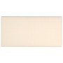 Wall panels 12 pcs cream velvet 30x15 cm 0.54 m² by vidaXL, Wall covering - Ref: Foro24-343787, Price: 31,47 €, Discount: %