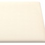 Wall panels 12 pcs cream velvet 30x15 cm 0.54 m² by vidaXL, Wall covering - Ref: Foro24-343787, Price: 31,47 €, Discount: %