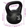 Kettlebell-Gewicht 10 kg von vidaXL, freies Gewicht - Ref: Foro24-90391, Preis: 34,07 €, Rabatt: %