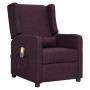 Purple fabric elevating massage chair by vidaXL, Electric massage chairs - Ref: Foro24-3093392, Price: 203,99 €, Discount: %