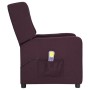 Purple fabric elevating massage chair by vidaXL, Electric massage chairs - Ref: Foro24-3093392, Price: 203,99 €, Discount: %