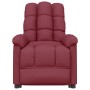 Sillón de masaje elevable tela rojo tinto de vidaXL, Sillones de masaje eléctricos - Ref: Foro24-3100355, Precio: 309,22 €, D...