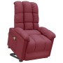 Sillón de masaje elevable tela rojo tinto de vidaXL, Sillones de masaje eléctricos - Ref: Foro24-3100355, Precio: 309,22 €, D...