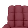 Sillón de masaje elevable tela rojo tinto de vidaXL, Sillones de masaje eléctricos - Ref: Foro24-3100355, Precio: 309,22 €, D...