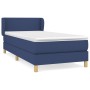 Cama box spring con colchón tela azul 90x190 cm de vidaXL, Camas y somieres - Ref: Foro24-3126611, Precio: 326,55 €, Descuent...