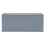 Garden shed with galvanized steel wall in gray, 118x382x178 cm. by vidaXL, Sheds - Ref: Foro24-316230, Price: 314,20 €, Disco...