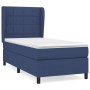 Cama box spring con colchón tela azul 90x190 cm de vidaXL, Camas y somieres - Ref: Foro24-3127931, Precio: 357,88 €, Descuent...