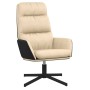 Sillón de relax de tela color crema de vidaXL, Sillones - Ref: Foro24-341150, Precio: 83,07 €, Descuento: %