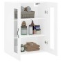 Weißer Wandschrank aus Holzwerkstoff, 69,5 x 34 x 90 cm von vidaXL, Sideboards - Ref: Foro24-834986, Preis: 92,27 €, Rabatt: %