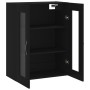 Armario de pared madera de ingeniería negro 69,5x34x90 cm de vidaXL, Aparadores - Ref: Foro24-834987, Precio: 121,93 €, Descu...