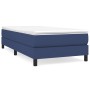 Box spring bed with blue fabric mattress 90x190 cm by vidaXL, Beds and slatted bases - Ref: Foro24-3144043, Price: 276,58 €, ...