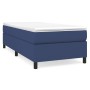 Cama box spring con colchón tela azul 90x190 cm de vidaXL, Camas y somieres - Ref: Foro24-3144389, Precio: 292,63 €, Descuent...