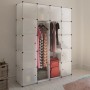 Armario modular con 14 compartimentos blanco 37x146x180,5 cm de vidaXL, Armarios roperos - Ref: Foro24-240500, Precio: 100,45...