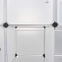 Armario modular con 14 compartimentos blanco 37x146x180,5 cm de vidaXL, Armarios roperos - Ref: Foro24-240500, Precio: 100,99...