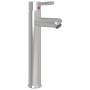 Lavabo con grifo y tapón pulsador cristal templado esmerilado de vidaXL, Lavabos - Ref: Foro24-3098448, Precio: 89,99 €, Desc...