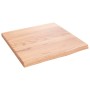 Encimera de baño madera maciza tratada marrón claro 40x40x2 cm de vidaXL, Encimeras - Ref: Foro24-3156092, Precio: 27,99 €, D...