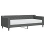 Sofá cama con colchón tela gris oscuro 80x200 cm de vidaXL, Camas y somieres - Ref: Foro24-3197404, Precio: 327,99 €, Descuen...