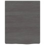 Encimera de baño madera tratada marrón oscuro 40x50x(2-6) cm de vidaXL, Encimeras - Ref: Foro24-3156193, Precio: 44,06 €, Des...