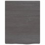 Badezimmerarbeitsplatte aus dunkelbraun behandeltem Holz, 40x50x(2-4) cm von vidaXL, Arbeitsplatten - Ref: Foro24-3156192, Pr...