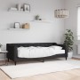 Sofá cama con colchón tela negro 80x200 cm de vidaXL, Camas y somieres - Ref: Foro24-3197405, Precio: 324,51 €, Descuento: %