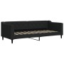 Sofá cama con colchón tela negro 80x200 cm de vidaXL, Camas y somieres - Ref: Foro24-3197405, Precio: 324,51 €, Descuento: %