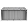 Cobertizo de jardín acero galvanizado gris 277x365,5x179 cm de vidaXL, Cobertizos - Ref: Foro24-3188291, Precio: 738,20 €, De...