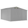 Cobertizo de jardín acero galvanizado gris 277x365,5x179 cm de vidaXL, Cobertizos - Ref: Foro24-3188291, Precio: 738,20 €, De...