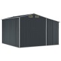 Garden shed anthracite galvanized steel 277x279x179 cm by vidaXL, Sheds - Ref: Foro24-3188293, Price: 512,85 €, Discount: %