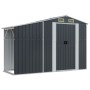 Garden shed anthracite galvanized steel 277x279x179 cm by vidaXL, Sheds - Ref: Foro24-3188293, Price: 512,85 €, Discount: %