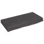 Encimera de baño madera tratada marrón oscuro 60x30x(2-6) cm de vidaXL, Encimeras - Ref: Foro24-3156199, Precio: 51,00 €, Des...