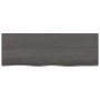 Dark brown treated solid wood bathroom countertop 80x30x2 cm by vidaXL, Countertops - Ref: Foro24-3156209, Price: 38,16 €, Di...