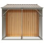 Light brown galvanized steel garden shed 277x192.5x179cm by vidaXL, Sheds - Ref: Foro24-3188298, Price: 404,81 €, Discount: %