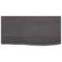 Encimera de baño madera tratada marrón oscuro 60x30x(2-4) cm de vidaXL, Encimeras - Ref: Foro24-3156198, Precio: 39,99 €, Des...