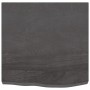 Encimera de baño madera tratada marrón oscuro 60x60x(2-6) cm de vidaXL, Encimeras - Ref: Foro24-3156208, Precio: 66,07 €, Des...