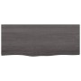 Dark brown treated wood bathroom countertop 100x40x(2-6) cm by vidaXL, Countertops - Ref: Foro24-3156226, Price: 110,84 €, Di...