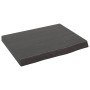 Encimera baño madera maciza tratada marrón oscuro 40x30x(2-4)cm de vidaXL, Encimeras - Ref: Foro24-3156186, Precio: 35,30 €, ...