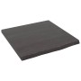 Encimera baño madera maciza tratada marrón oscuro 40x40x2 cm de vidaXL, Encimeras - Ref: Foro24-3156188, Precio: 31,35 €, Des...