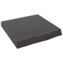 Encimera de baño madera tratada marrón oscuro 40x40x(2-6) cm de vidaXL, Encimeras - Ref: Foro24-3156190, Precio: 40,41 €, Des...