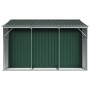 Green galvanized steel garden shed 277x279x179 cm by vidaXL, Sheds - Ref: Foro24-3188287, Price: 519,99 €, Discount: %