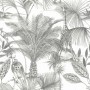 DUTCH WALLCOVERINGS Gray and white Kidatu wallpaper by DUTCH WALLCOVERINGS, Painted paper - Ref: Foro24-437436, Price: 32,38 ...