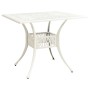 Bistro table and chairs 5 pieces white cast aluminum by vidaXL, Garden sets - Ref: Foro24-3070615, Price: 731,88 €, Discount: %