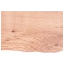 Encimera de baño madera maciza tratada marrón claro 60x40x2 cm de vidaXL, Encimeras - Ref: Foro24-3156104, Precio: 55,32 €, D...