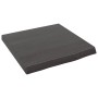 Encimera baño madera maciza tratada marrón oscuro 40x40x(2-4)cm de vidaXL, Encimeras - Ref: Foro24-3156189, Precio: 36,20 €, ...